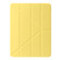 Clear Acrylic Deformation Leather Tablet Case For iPad Pro 11 2022 / 2021 / 2020 / Air 10.9 2022 / 2020 - Yellow