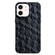 Honeycomb Edged TPU Phone Case for iPhone 12 - Black