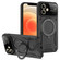 Large Window MagSafe Holder Phone Case for iPhone 12 - Black
