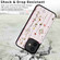 Printed Double Buckle RFID Anti-theft Phone Case for iPhone 12 - Dried Flower World