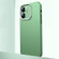 Frosted Metal Material Phone Case with Lens Protection for iPhone 12 - Green