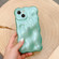 Wave Bubbles TPU Phone Case for iPhone 12 - Pearlescent Green