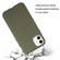 Wheat MagSafe Magnetic Straw Material + TPU Phone Case for iPhone 12 - Army Green