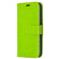 Crazy Horse Texture Horizontal Flip Leather Case with Holder & Card Slots & Wallet & Photo Frame for iPhone 12 - Green