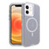 Shockproof MagSafe Magnetic Phone Case for iPhone 12 - Transparent Grey