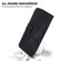 7-shaped Embossed Leather Phone Case for Samsung Galaxy S24 Ultra 5G - Black