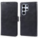 GOOSPERY MANSOOR DIARY 9 Card Slots Leather Phone Case for Samsung Galaxy S24 Ultra 5G - Black