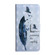 Oil Embossed 3D Drawing Leather Phone Case for Samsung Galaxy S24 Ultra 5G - Blue Feather