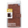 GOOSPERY MANSOOR DIARY 9 Card Slots Leather Phone Case for Samsung Galaxy S24 Ultra 5G - Brown