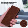 Skin Feeling Oil Leather Texture PU + TPU Phone Case for Samsung Galaxy S24 Ultra 5G - Brown