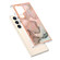 Electroplating Marble Dual-side IMD Phone Case for Samsung Galaxy S24 Ultra 5G - Rose Gold 015