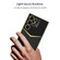 GKK Plating Soft TPU + Leather Full Coverage Phone Case without Pen for Samsung Galaxy S24 Ultra 5G - Green