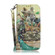 3D Colored Horizontal Flip Leather Phone Case for Samsung Galaxy S24 Ultra 5G - Zoo