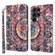 3D Painted Leather Phone Case for Samsung Galaxy S24 Ultra 5G - Colorful Mandala