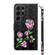 3D Painted Leather Phone Case for Samsung Galaxy S24 Ultra 5G - Rose