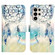 3D Painting Horizontal Flip Leather Phone Case for Samsung Galaxy S24 Ultra 5G - Dream Wind Chimes