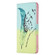 Colored Drawing Pattern Leather Phone Case for Samsung Galaxy S24 Ultra 5G - Feather
