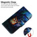 Coloured Drawing Flip Leather Phone Case for Samsung Galaxy S24 Ultra 5G - Oil Painting Owl