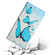 Oil Embossed 3D Drawing Leather Phone Case for Samsung Galaxy S24 Ultra 5G - 3 Butterflies