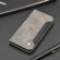 Skin Feel Splicing Leather Phone Case for Samsung Galaxy S24 Ultra 5G - Grey