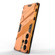 Punk Armor 2 in 1 PC + TPU Shockproof Phone Case with Invisible Holder for Samsung Galaxy S24 Ultra 5G - Orange