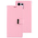 GOOSPERY RICH DIARY Crazy Horse Texture Leather Phone Case for Samsung Galaxy S24 Ultra 5G - Pink