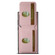 Suteni H02 Litchi Leather Card Wallet Stand Back Phone Case for Samsung Galaxy S24 Ultra 5G - Pink