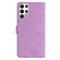 Seven Butterflies Embossed Leather Phone Case for Samsung Galaxy S24 Ultra 5G - Purple