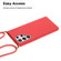 Wheat Straw Material + TPU Phone Case with Lanyard for Samsung Galaxy S24 Ultra 5G - Red