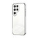 Transparent Plating Fine Hole Phone Case for Samsung Galaxy S24 Ultra 5G - Silver