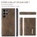 DG.MING M1 Series 3-Fold Multi Card Wallet + Magnetic Phone Case for Samsung Galaxy S24 Ultra 5G - Coffee