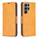 Lambskin Texture Pure Color Flip Leather Phone Case for Samsung Galaxy S24 Ultra 5G - Yellow