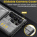 Full Coverage Phone Case with Holder / Card Slot for Samsung Galaxy S24 Ultra 5G - Grey