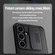 NILLKIN Black Mirror Pro Series Camshield PC Phone Case for Samsung Galaxy S24+ 5G - Blue