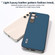 ABEEL Genuine Leather Silky Soft Black Edge Phone Case for Samsung Galaxy S24+ 5G - Blue