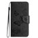 Butterfly Embossed Flip Leather Phone Case for Samsung Galaxy S24+ 5G - Black