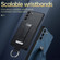 SULADA PC + Leather Texture Skin Feel Shockproof Phone Case for Samsung Galaxy S24+ 5G - Black