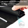 Fashion Calf Texture Zipper Leather Phone Case for Samsung Galaxy S24+ 5G - Black