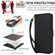 Multi-Card Wallet RFID Leather Phone Case for Samsung Galaxy S24+ 5G - Black