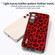 ABEEL Black Edge Leopard Phone Case for Samsung Galaxy S24+ 5G - Red Leopard