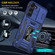 Armor PC + TPU Camera Shield Phone Case for Samsung Galaxy S24+ 5G - Navy Blue