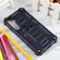 Armor Shockproof TPU + PC Magnetic Phone Case with Holder for Samsung Galaxy S24+ 5G - Blue