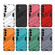 Punk Armor 2 in 1 PC + TPU Shockproof Phone Case with Invisible Holder for Samsung Galaxy S24+ 5G - Blue