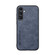 Skin Feel Magnetic Leather Back Phone Case for Samsung Galaxy S24+ 5G - Blue