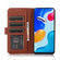 Cow Texture Leather Phone Case for Samsung Galaxy S24+ 5G - Brown