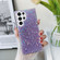 Glitter Sequins Epoxy TPU Phone Case for Samsung Galaxy S24+ 5G - Purple