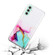 Hollow Marble Pattern TPU Phone Case for Samsung Galaxy S24+ 5G - Green