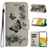 Butterfly Embossed Flip Leather Phone Case for Samsung Galaxy S24+ 5G - Grey
