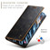 CaseMe 003 Crazy Horse Texture Flip Leather Phone Case for Samsung Galaxy S24+ 5G - Coffee