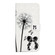 Oil Embossed 3D Drawing Leather Phone Case for Samsung Galaxy S24+ 5G - Couple Dandelion